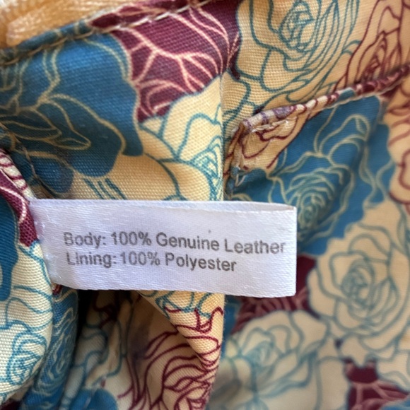 Hobo Vintage Teal Leather Shoulder Bag, With Silver Accents - Picture 7 of 8